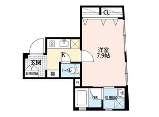 LUCIDA笹塚【2階】の間取り