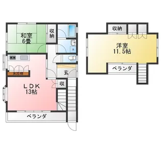 NSハウス【2階】の間取り
