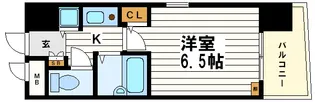 プレサンス内本町【9階】の間取り