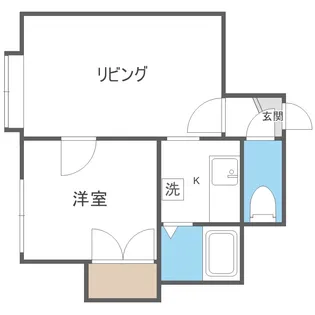 ドミールサッポロ【2階】の間取り