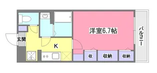 リブリ・清瀬II【1階】の間取り