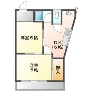 末広ビル【3階】の間取り