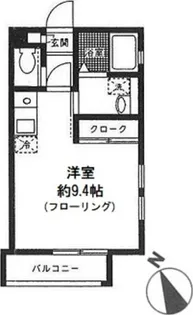 エミレシア【1階】の間取り