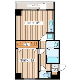 平成レジデンス【2階】の間取り