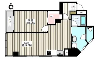 ライオンズマンション本駒込檀【10階】の間取り