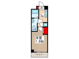 アルファコート西川口6【3階】の間取り
