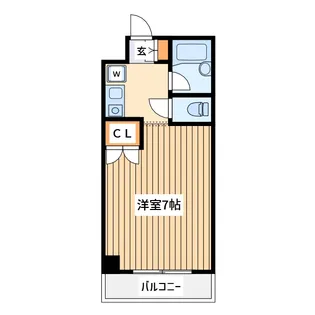 コムネット町田【3階】の間取り