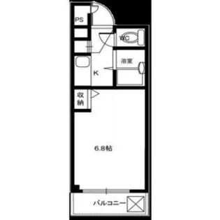 ラピュタ牧野阪【3階】の間取り