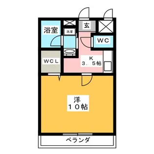 グラニートIVIII (412)【2階】の間取り