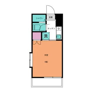 ハイツウィスタリア【2階】の間取り