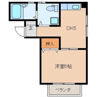 コーポよろ寿【3階】の間取り