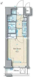 グラントゥルース弥生【5階】の間取り