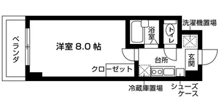 クオーレ南草津【2階】の間取り