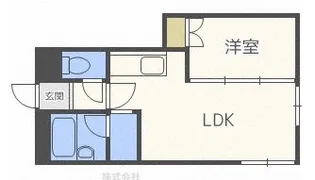 アーバンテラス東札幌II【2階】の間取り