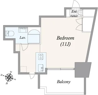 パークアヴェニュー麻布【11階】の間取り