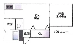 コティ網干【1階】の間取り