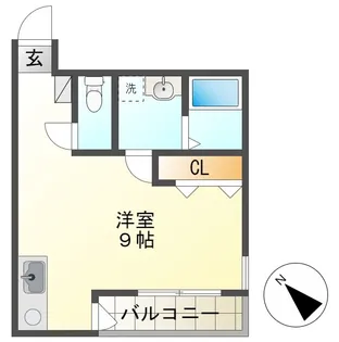 VILLA MARE【2階】の間取り