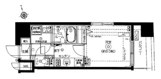 ZOOM渋谷富ヶ谷【12階】の間取り