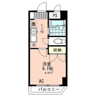 リベール学芸大学【3階】の間取り