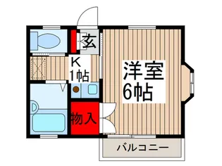 IMAGE井上B棟【2階】の間取り
