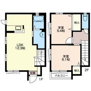 ◆グラン サンク シャーメゾン【1階】の間取り