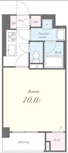 アビティ南大井I【5階】の間取り