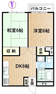 エクセルノムラ【2階】の間取り