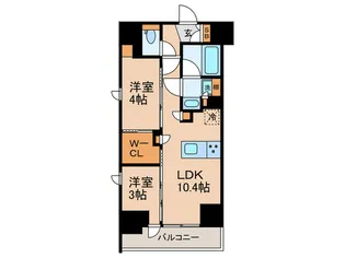 リビオメゾン東池袋【7階】の間取り