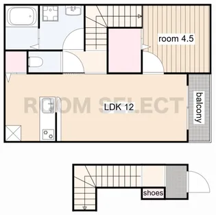 リーブルファイン戸田【2階】の間取り