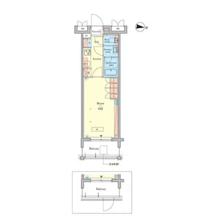 RJRプレシア千鳥【1階】の間取り