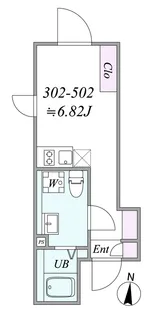 Urban Cube木場【3階】の間取り