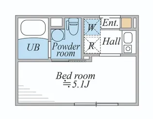 LEGALAND阿佐ヶ谷【4階】の間取り