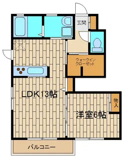グローリエA棟【1階】の間取り