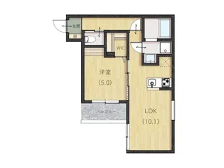 Lien十日市【2階】の間取り
