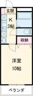 エラルジール山王【3階】の間取り