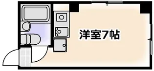 OLA COURT西田辺(オラコート西田辺)【5階】の間取り