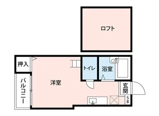 アローフィールド天神【2階】の間取り