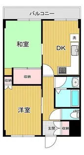 グランパレス【3階】の間取り