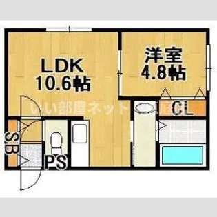 CONAN相生【2階】の間取り