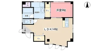DUAL VIEW【2階】の間取り