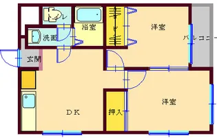 ローズマリー【4階】の間取り
