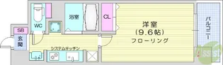 レジディア榴岡公園【8階】の間取り