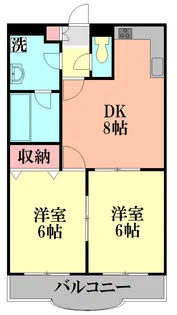クレール大澤【3階】の間取り