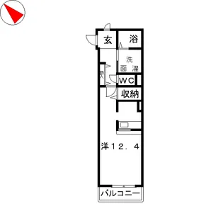 ジュネス【2階】の間取り