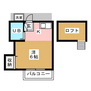 ホワイトキャッスル【2階】の間取り