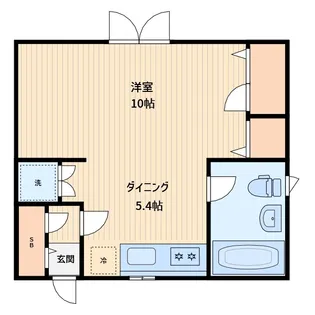 ECO Station House 並木【1階】の間取り