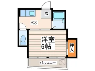 江古田マンション【3階】の間取り