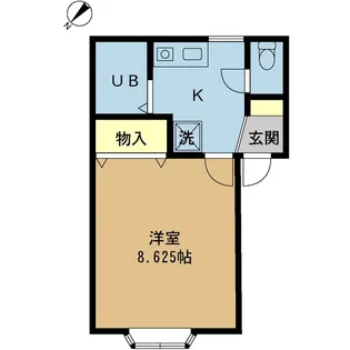 アクシス10【1階】の間取り