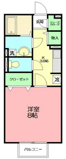 マ・メゾンASUKAIII【2階】の間取り
