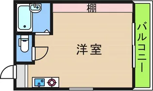 ラハイナ玉出西【5階】の間取り